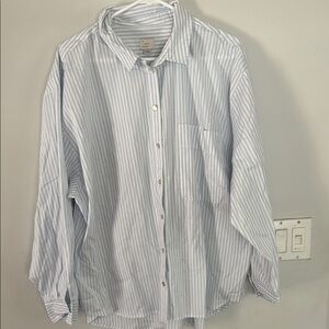 Women’s Blue Striped Shirt